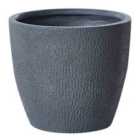 Beliani Plant Pot Kannia 36cm Light Grey