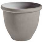 Beliani Plant Pot Tesalia 49cm Grey