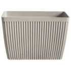 Beliani Plant Pot Sisal 58cm Beige