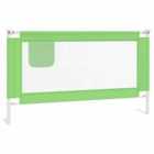 Vidaxl Toddler Safety Bed Rail Green 140X25 Cm Fabric