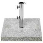 Beliani Parasol Base Cerzeto Grey Square 30 Kg