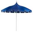 Beliani Market Parasol 245cm Minoa Blue