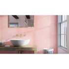 Showerwall Acrylic Scallop Blush Bathroom Wall Panel 2400 x 1200mm