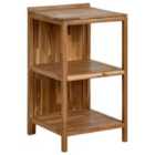 Beliani Outdoor Kitchen Island Venosa Acacia Wood Brown