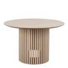 Furniture To Go Linley Round Dining Table In White Oak