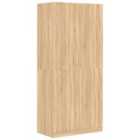 Vidaxl Wardrobe Sonoma Oak 90X52X200 Cm Engineered Wood