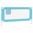 Vidaxl Toddler Safety Bed Rail Blue 160X25 Cm Fabric