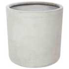 Beliani Plant Pot Messene 41cm Light Grey