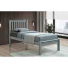 Flintshire Rossett 3Ft Grey Wooden Bed Frame