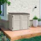 Suncast Stow-Away Store - Vanilla With Assembly