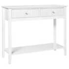 Beliani Console Table ASSISI White