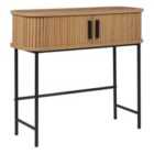 Beliani Console Table BRADLEY Brown