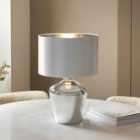 Waldron Table Light Chrome
