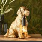 Puppy Table Light Vintage Gold