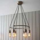 Mateo 6lt pendant light