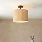 Shore Semi Flush Light