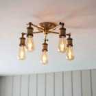 Mateo 5lt semi flush light