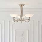 Carro 3lt semi flush light