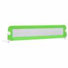 Vidaxl Toddler Safety Bed Rail Green 180X42 Cm Polyester