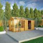 Mercia 14 X 6 Woodsman Styrene Greenhouse/Shed Combi