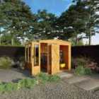 Mercia 8 X 8 Woodsman Styrene Greenhouse/Shed Combi