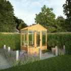Mercia 4 X 6 Woodsman Apex Styrene Greenhouse