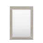 Crossland Grove Mayfair Rectangle Mirror Silver