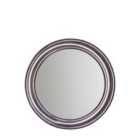 Crossland Grove Ellsworth Round Mirror Pewter