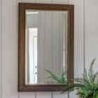 Crossland Grove Chatsworth Rectangle Mirror Bronze