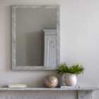 Crossland Grove Wentworth Rectangle Mirror White