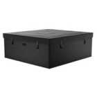 Wave Garda 6-Person Eco Foam Hot Tub Integrated Heater Charcoal Black