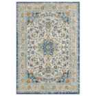 San Marino Living Room Area Rug - Low Pile Medallion Floral Design Muti Coloured Multi Colour 200Cm X 290Cm