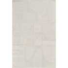 Hamilton Modern Sheen Area Rug - Abstract Motif Geometric Lines Design Cream 160Cm X 230Cm