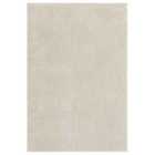 Vellure Modern Indoor Living Room Area Rug Embossed Metallic Sheen Pyramid Design Cream 120X170 Cm