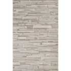 Hamilton Modern Sheen Area Rug - Blocked Bold Geometric Design Mocha 200Cm X 290Cm