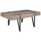 Beliani Coffee Table ADENA Brown