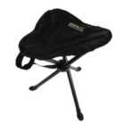 Regatta Ternio Tripod Stool Steel Black