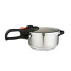 GEEPAS 4L Stainless Steel Pressure Cooker