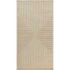 Livabliss Kiyoshi In- & Outdoor 3D High & Low Pile Textured Beige Area Rug (80 x 150 cm)