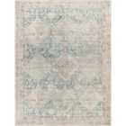 Marlene Becki Owens x Livabliss Vintage Oriental Boho Light Beige/Emerald Area Rug (117 x 170 cm)