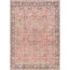 Livabliss Peyton Machine Washable Traditionnal Boho Burnt Orange Area Rug (160 x 220 cm)