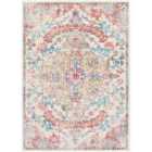 Livabliss Maverick Vintage Oriental Boho Bright Red Area Rug (160 x 220 cm)