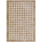 Myrtle Avenue V Galey Alix x Livabliss Scandi Geometric Mustard/Cream Area Rug (160 x 230 cm)