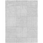 Architect II Galey Alix x Livabliss Modern Scandi High Pile Ivory/Dark Brown Area Rug (200 x 275 cm)