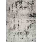 Livabliss Natalia Abstract Modern Marble Light Grey Area Rug (200 x 275 cm)