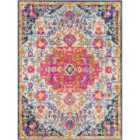 Livabliss Chinu Vintage Oriental Boho Bright Pink Area Rug (160 x 215 cm)