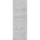 Livabliss Vicky Vintage Oriental Boho Grey Runner Rug (80 x 220 cm)