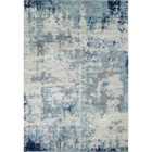 Livabliss Sarah Abstract Modern Marble Navy/Aqua Area Rug (200 x 275 cm)