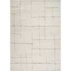Livabliss Ava Scandi Modern High Pile Brown Area Rug (160 x 213 cm)