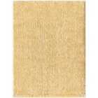 Livabliss Soso Shaggy Solid Color Plush Pile Yellow Area Rug (200 x 275 cm)